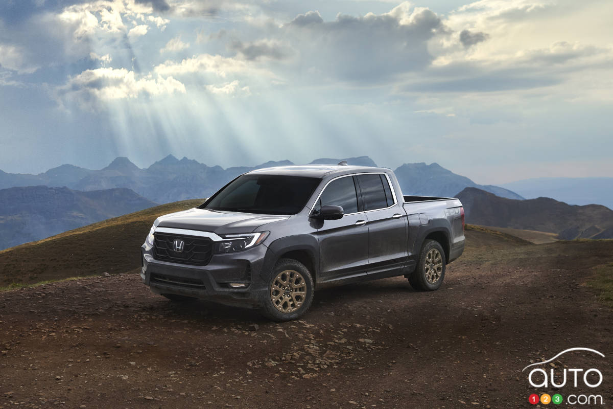 Honda Refreshes Ridgeline for 2021